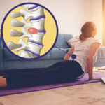 Dor provocada por hérnia de disco